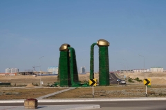 Eindrücke aus Aqtau, Hafenstadt in Kasachstan