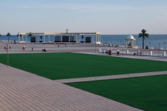 Strandpromenade in Aqtau
