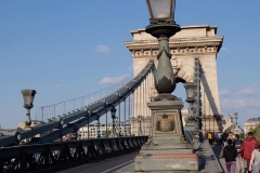 Die Kettenbrücke in Budapest