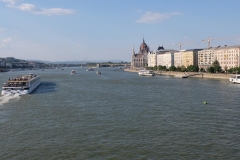 Die Donau in Budapest