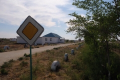 Verkehrsübungsplatz in Kasachstan