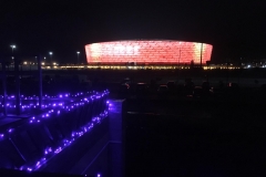 Ankunft in Baku