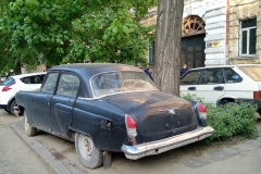 Alte Schätzchen beim Frühlingsspaziergang in Odessa