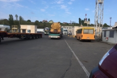 Warten auf die Fähre in Odessa