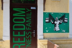 Originelle Fassaden in Odessa
