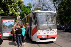 Spaziergang durch die Straßen von Odessa