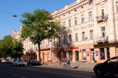 Spaziergang durch die Straßen von Odessa