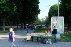 Spaziergang durch die Straßen von Odessa