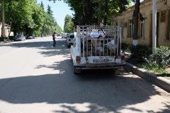 Ankunft in Qazax - 1.  Stadt in Aserbaidschan