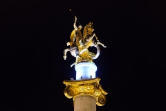Tiflis bei Nacht