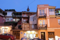 Tiflis bei Nacht