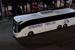 Mannschaftsbus von Dinamo Tiflis