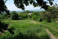 Unser Schlafplatz in der Nähe von Tokhliauri in Georgien