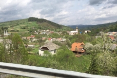 Dorf in der Ukraine