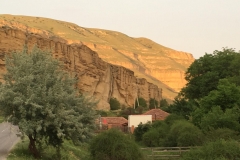 Schlafplatz bei Uplisziche  - Höhlenstadt in Georgien