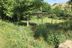 Schlafplatz bei Uplisziche  - Höhlenstadt in Georgien