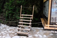 Auf dem Weg zum Yeddi Gozel Waterfall