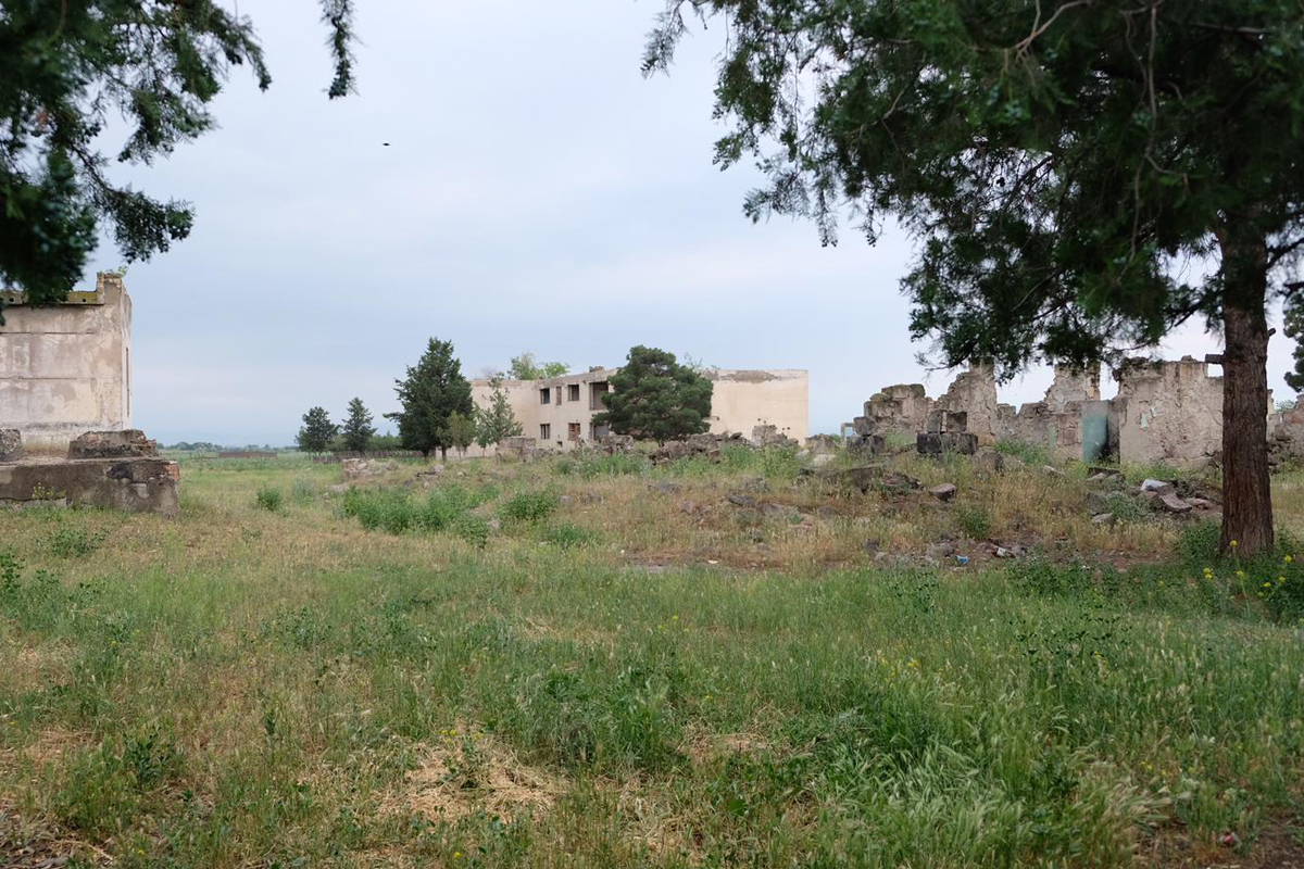 Geisterstadt hinter Rustawi - Georgien