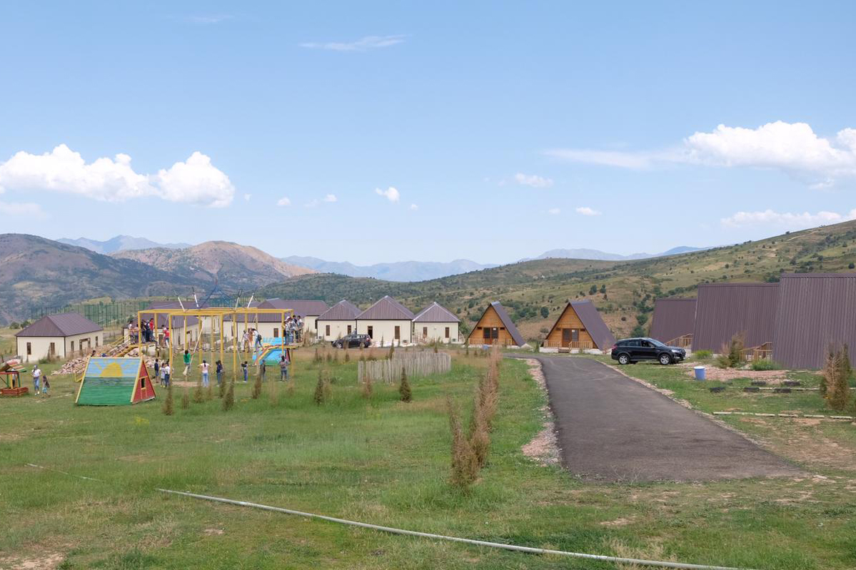 Usbekistan Berge und Strand