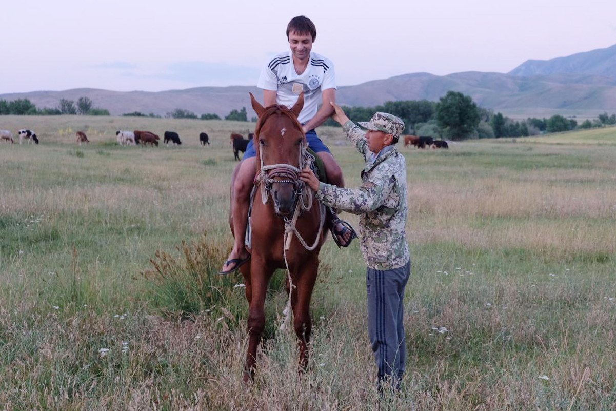 Cowboys in Kasachstan