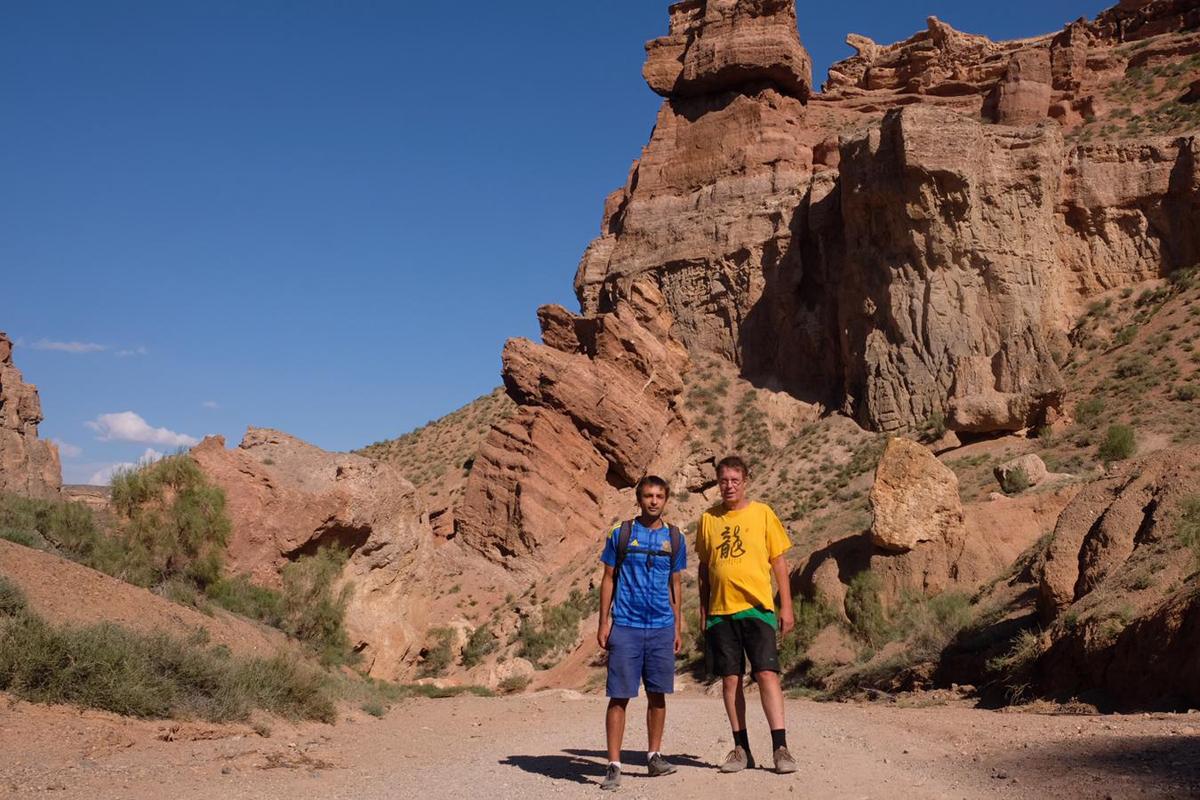 Sharyn Canyon in Kasachstan