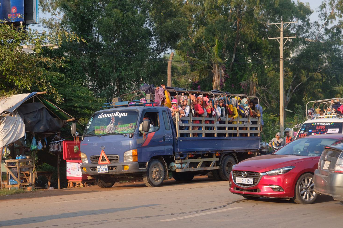 Von der Insel back in Phnom Penh